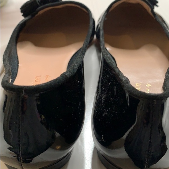Modern Fiction Patent Leather Ballet Flats - Sz 40. BFL0558B - Picture 6 of 11